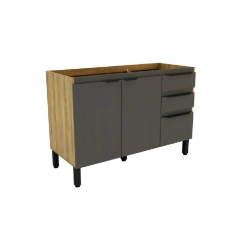 BAJO MESADA MAGNOLIA 1200MM LAMINA MIEL/GRAFITO BAJO MESADA MAGNOLIA 1200MM LAMINA MIEL/GRAFITO