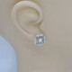Caravanas Antiguas En Oro 18K, Platino, Brillantes Y Diamantes Caravanas Antiguas En Oro 18K, Platino, Brillantes Y Diamantes