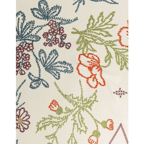 Pañuelos Raso Flores Combinacion Multicolor