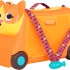 valija 2 en 1 buggy b toys gatito naranja