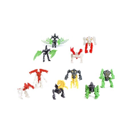Set de 5 Robots Transform Dragon 5 en 1 Set de 5 Robots Transform Dragon 5 en 1