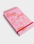 Anotadores Cuadernos y Memos Memo Espiralado Enjoy Your Stay - Rosa Claro