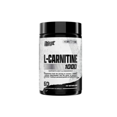 L Carnitina Nutrex 1000 60 Caps. L Carnitina Nutrex 1000 60 Caps.