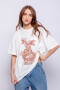 REMERA DREAMER SNAKE Blanco