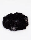 Skunzies Strass Srunchie Con Soles - Negro