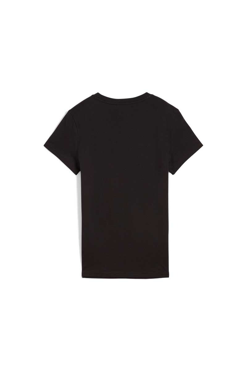 REMERA MUJER PUMA ESS NO.1 LOGO TEE Negro