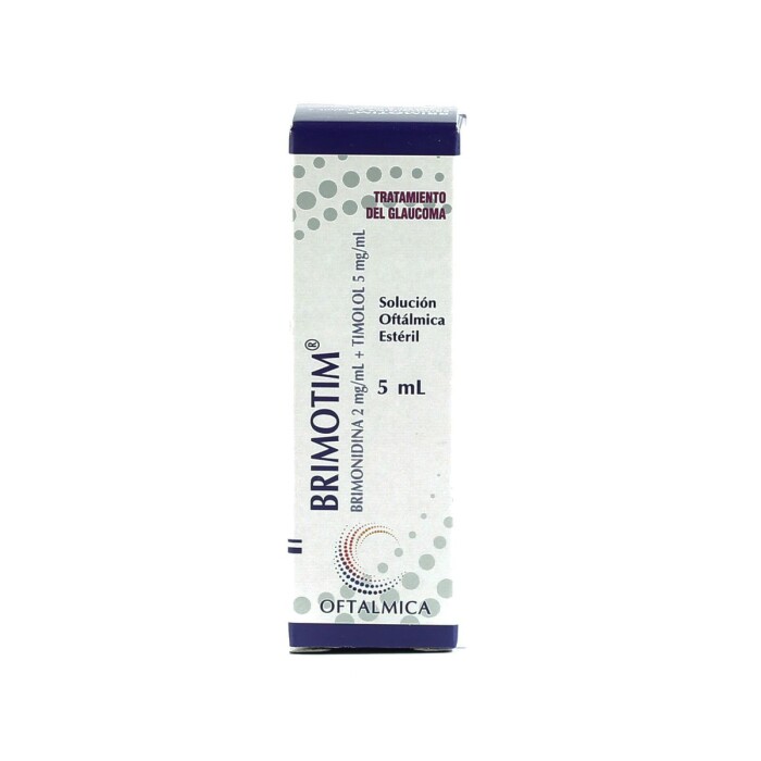 BRIMOTIM SOL. OFTALM. FR. X 5 ML. única