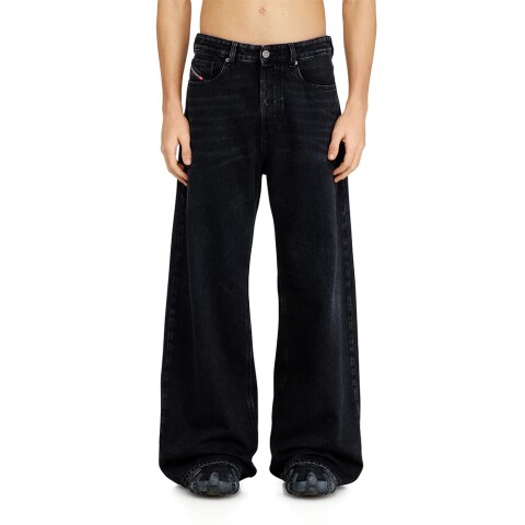 Jean Para Hombre D-Rise Negro/Gris Oscuro