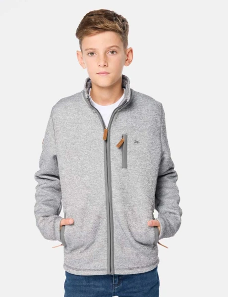 CAMPERA FELPA ESPECIAL Gris