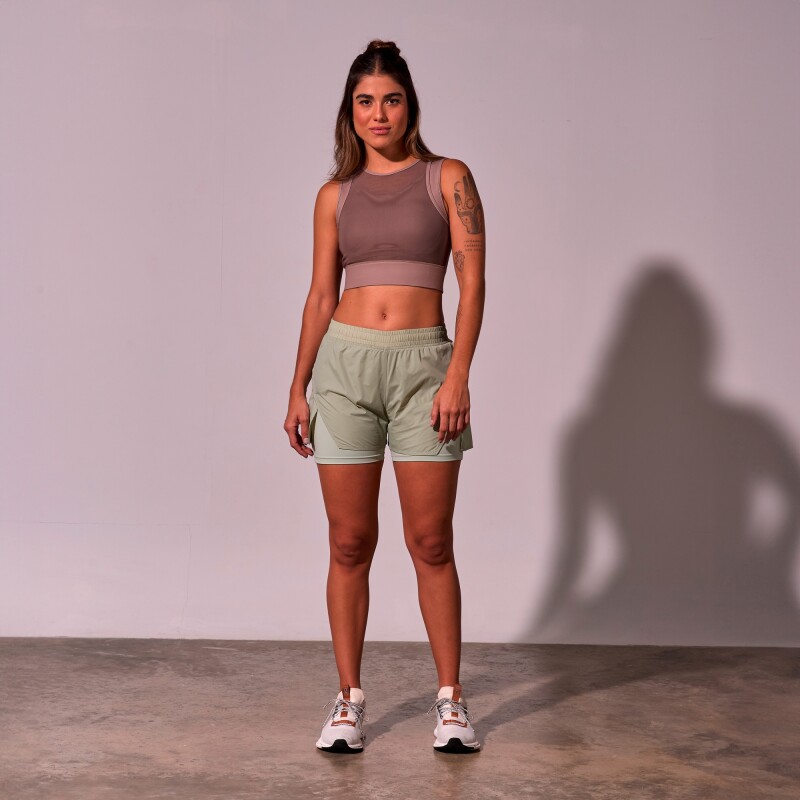 Short Kylie de Mujer Verde