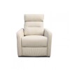 Poltrona Reclinable - Eléctrica 100% de cuero - Virgina Beige