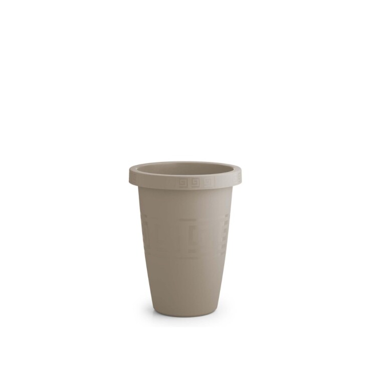 MACETA CILINDRICA 14,5 LITROS BEIGE