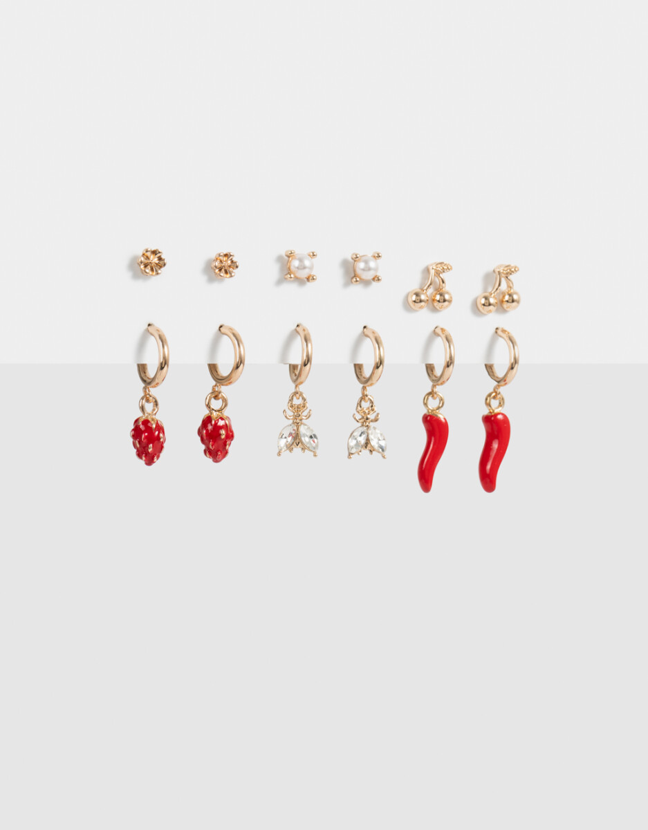 Set De Aros Pasantes Y Argollas 