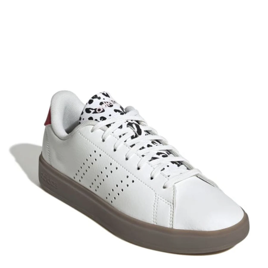 Championes de Mujer Adidas Advantage 2.0 W Blanco - Negro - Rojo