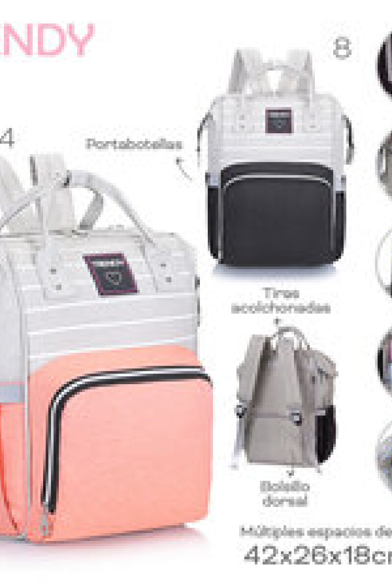 Mochila Matera Trendy Rosado