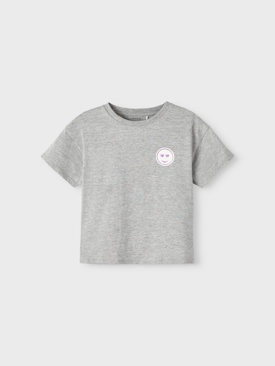Camiseta Aluna - Grey Melange 