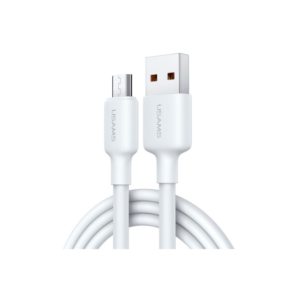Cable Usams microUSB 1 metro color blanco Cable Usams Microusb 1 Metro Color Blanco