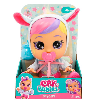 Cry Babies Muñeca Jenna 31 cm Bebés Llorones Cry Babies Muñeca Jenna 31 cm Bebés Llorones