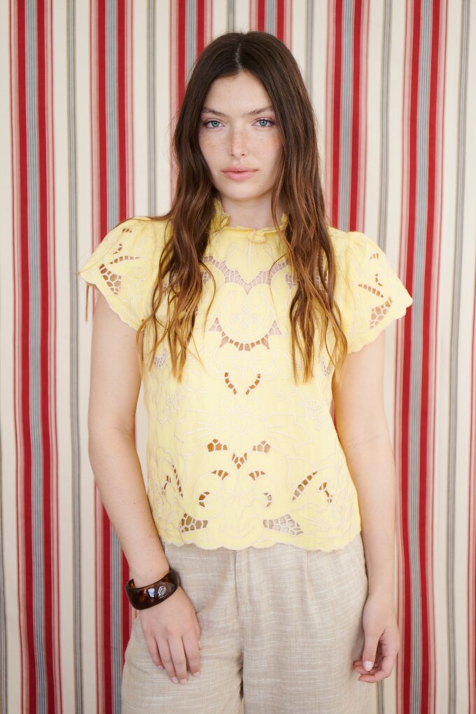BLUSA AMELIA AMARILLO