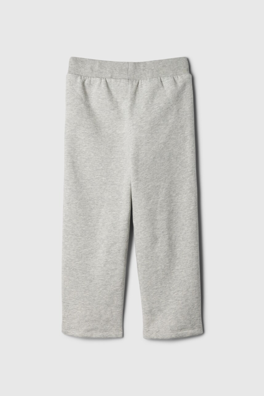Pantalón Deportivo Logo Gap Recto Toddler Niño Light Heather Grey B08