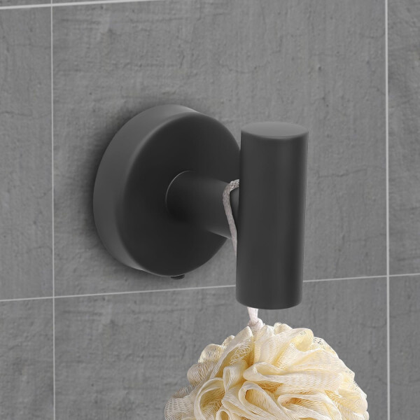 Set De Accesorios Para Baño Juego 5 Piezas Acero Inoxidable IMBACK Color Negro Set De Accesorios Para Baño Juego 5 Piezas Acero Inoxidable IMBACK Color Negro