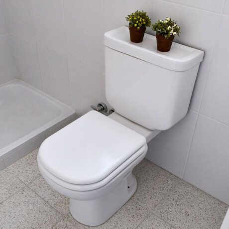 TAPA INODORO BARI BLANCA BRILLO MATERIAL HDF HERRAJE 000