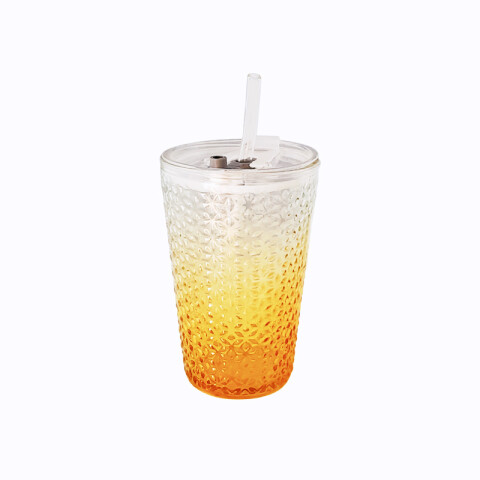 Vaso de vidrio c/sorbito Vaso De Vidrio C/sorbito