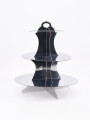 PORTA MUFFINGS PLATEADO PLATEADO