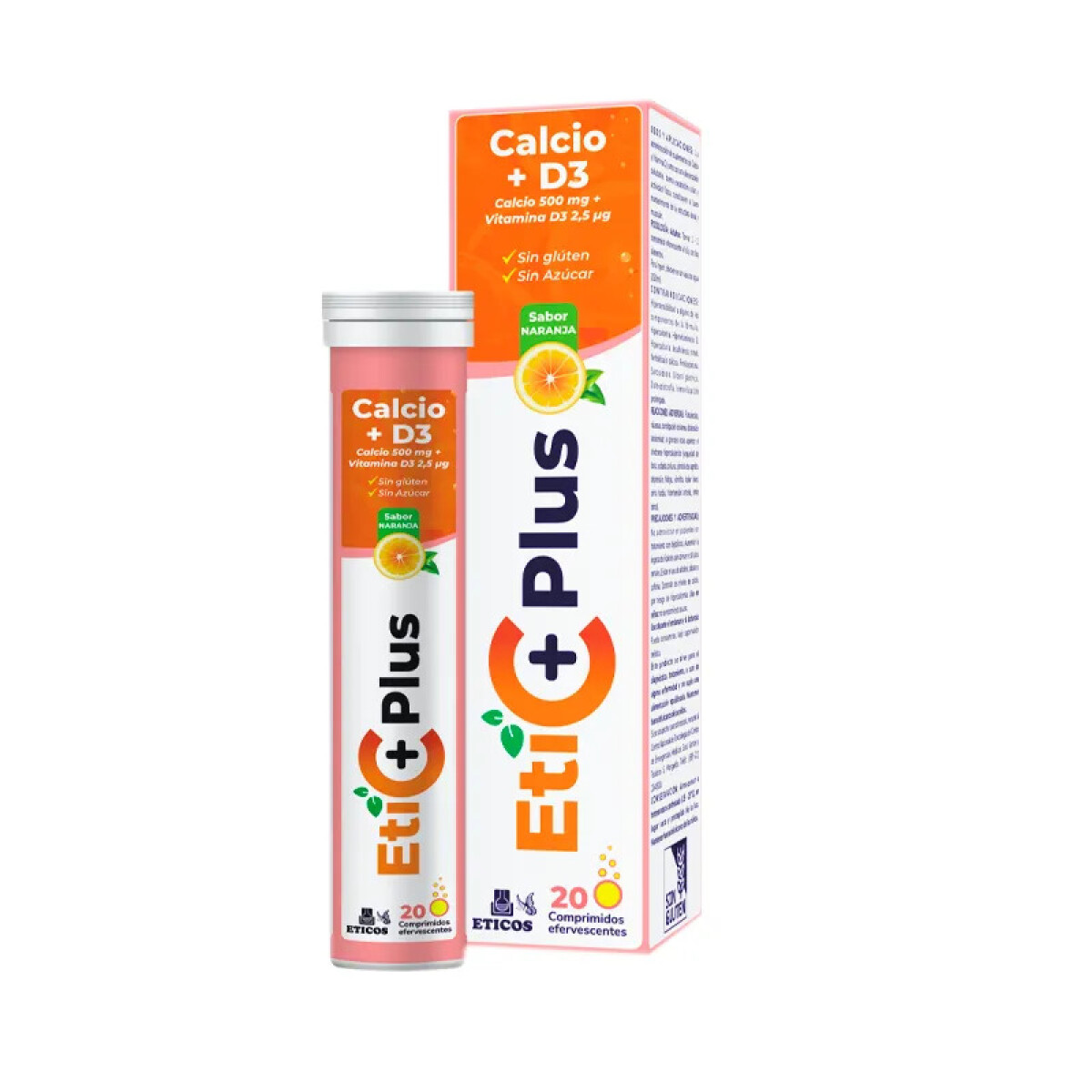 ETICPLUS CALCIO+D3 x 20 UNID. EFERV. 