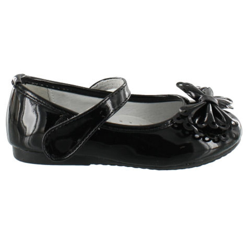 Balerinas Infantiles Croco Kids Gacela Negro