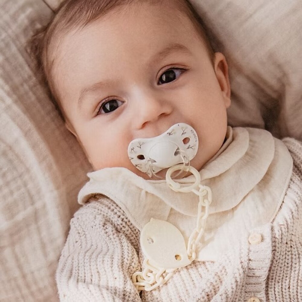 Set x2 Chupete 0-6m fisiologico suavinex - Birdies beige blanco