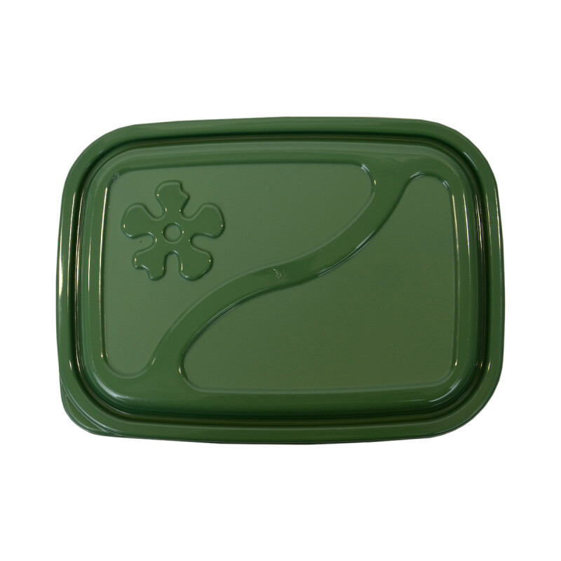 Pote rectangular 1,5 lts VERDE