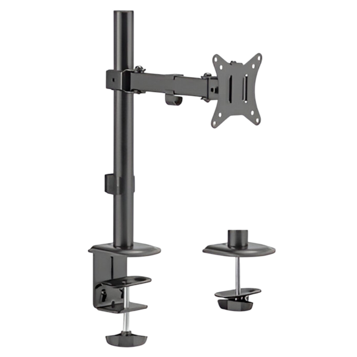 Soporte Monitor Brateck 17"-32" Ergonomico Ajustable Acero - Color Negro 
