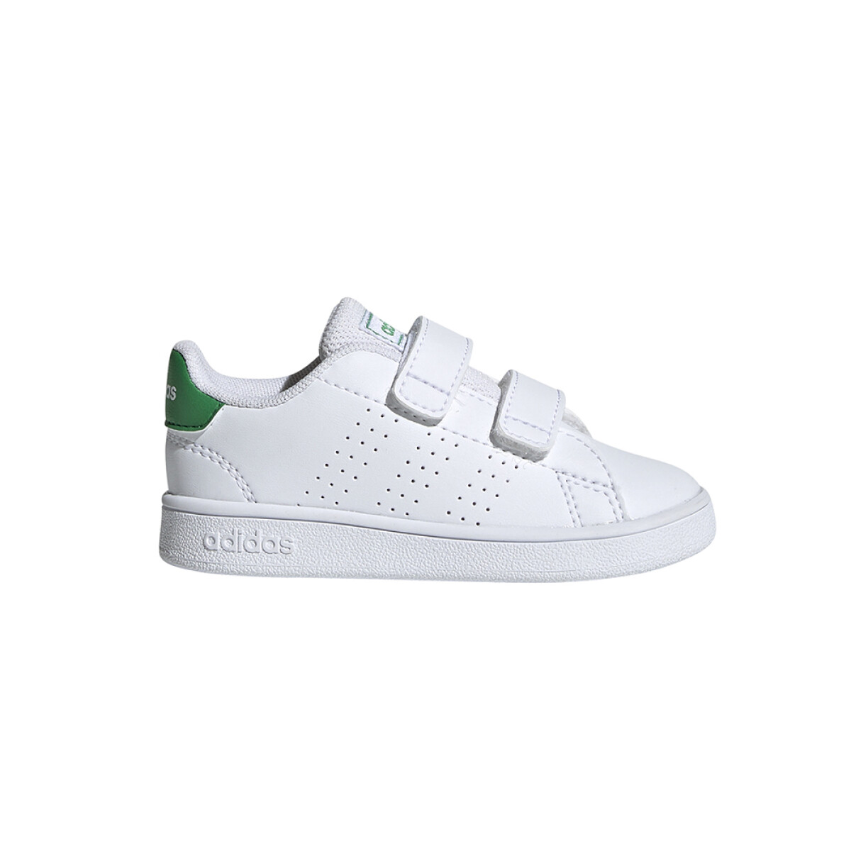 adidas ADVANTAGE I - White/Green 