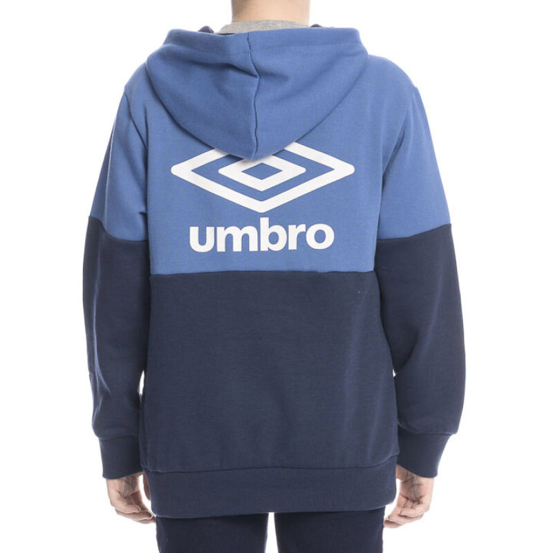 Canguro Infantil Umbro Hoodie Kids Azul