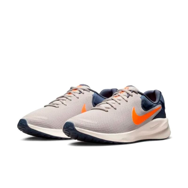 Championes Nike Revolution 7 de Hombre - FB2207-009 Gris-naranja