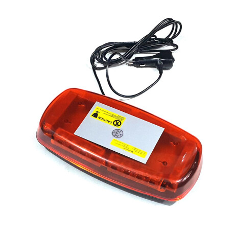 SEÑALIZACION - BARRAL LED AMBAR DESTELLANTE 12/24V - SEÑALIZACION - BARRAL LED AMBAR DESTELLANTE 12/24V -
