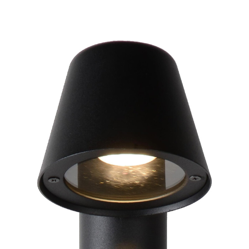 LUMINARIA BOLARDO TOP NEGRO ALTO Bolardo Eco Top 80 cm de Altura Negro