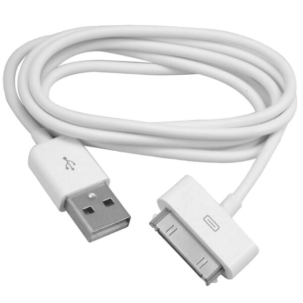 Cable Cargador Dock 30 Pin Compatible con iPhone 4 y iPad 3 Cable Cargador Dock 30 Pin Compatible con iPhone 4 y iPad 3