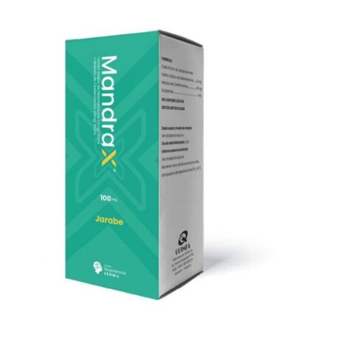 MANDRAX JARABE FRASCO X 100 ML. única