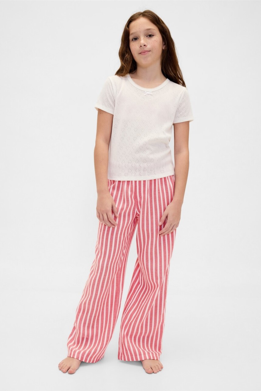 Pijama Pantalón Niño Fs Red Stripe