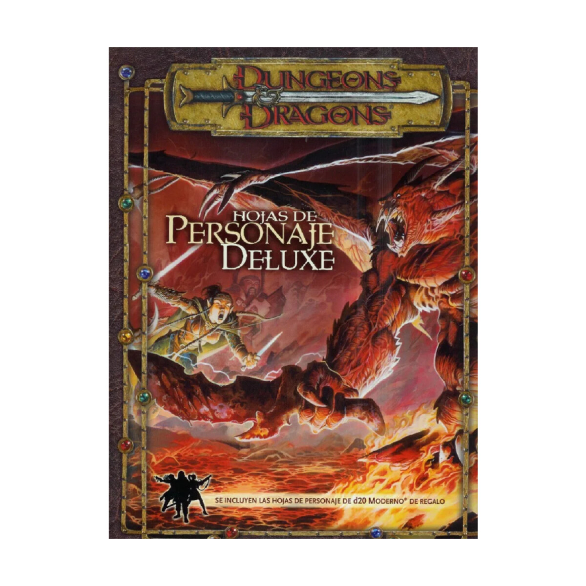 D&D Hojas de personajes deluxe 3.5 edicion 