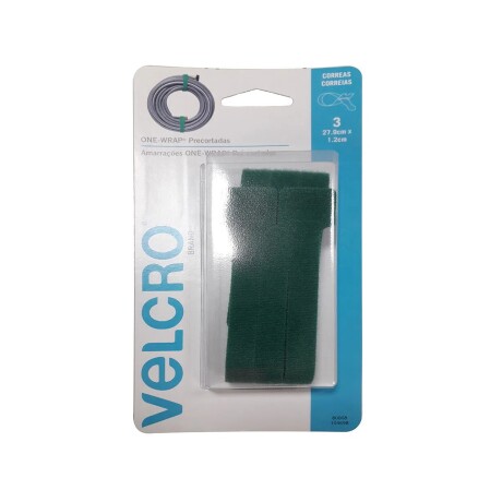 Correa One-Wrap 27.9cm x 1.2cm 3pz Verde Correa One-Wrap 27.9cm x 1.2cm 3pz Verde