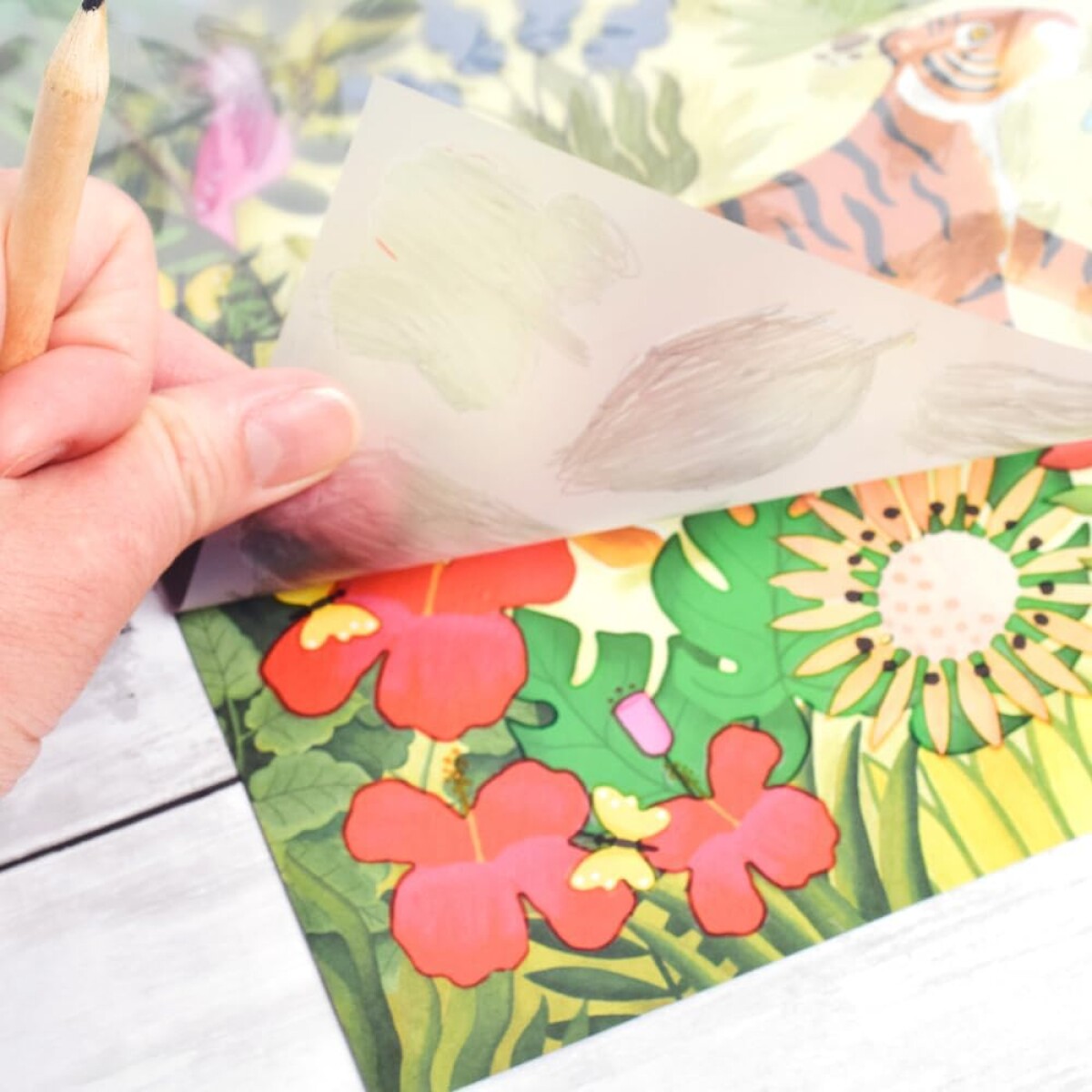 Crear con stickers - A moment in time Le Douanier Rousseau 