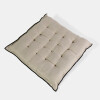 COJIN CUAD BEIGE P/SILLA 38X38CM Unica