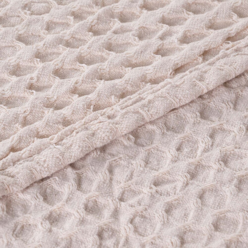 COLCHA DE ALGODÓN ALGODON NATURAL-BEIGE CALISTA NATURAL
