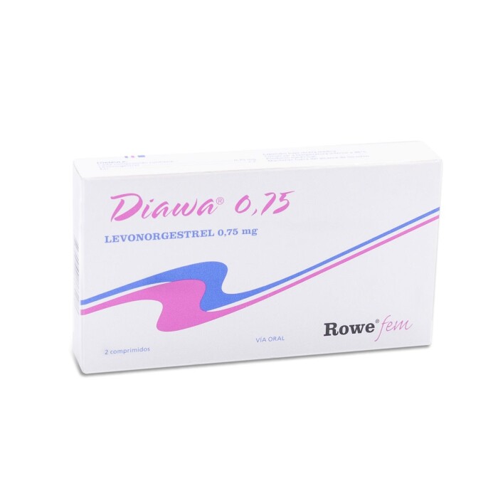 DIAWA 0,75 MG CJ X 2 COMP. única