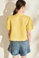 PRE VENTA BLUSA DUNA Amarillo Lima