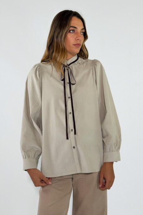 CAMISA VICTORIA Beige