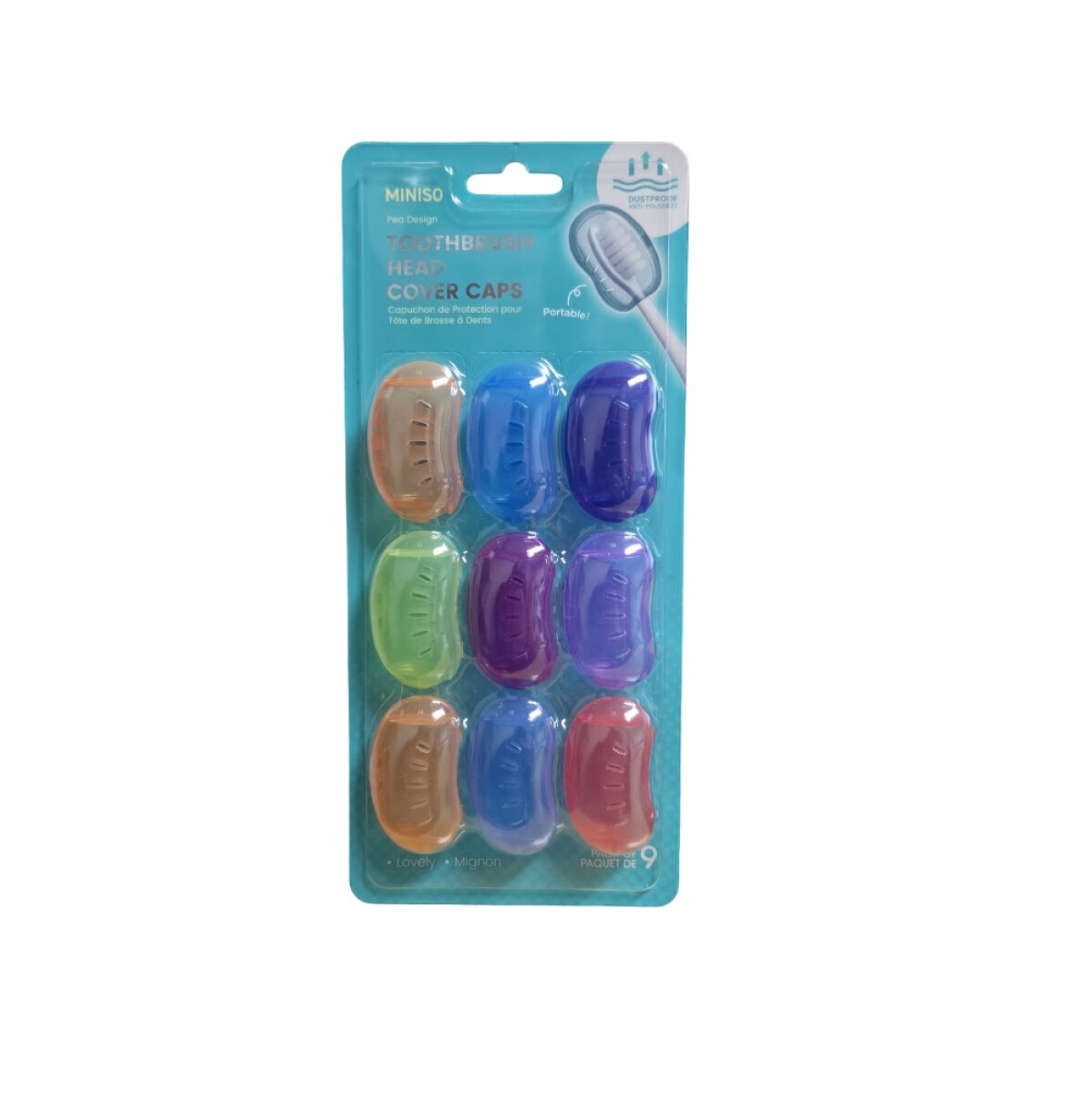 Portacepillo gajo 9pcs 